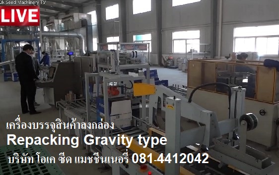 ขายเครื่องบรรจุถุงลงกล่อง แบบอัตโนมัติ Auto Repacking Machine